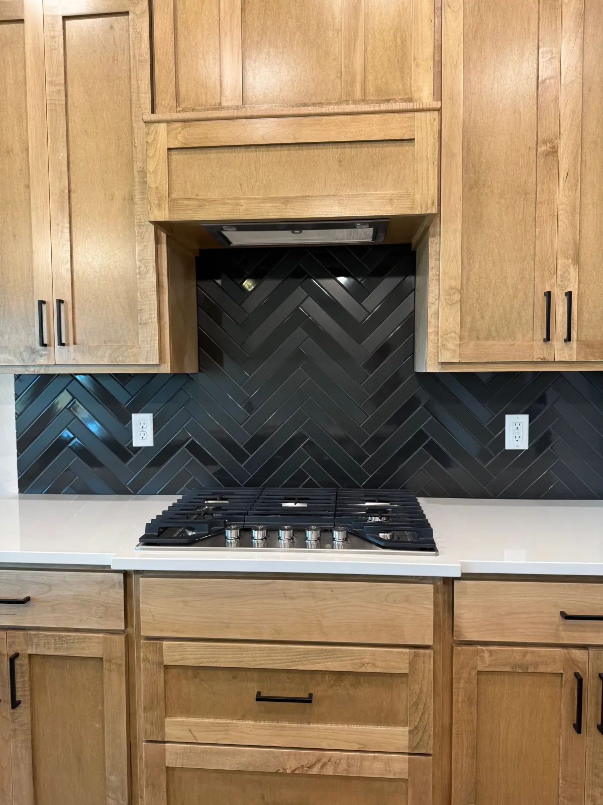 Legacy Living Tulsa rental home kitchen with built-in oven and modern appliance setup