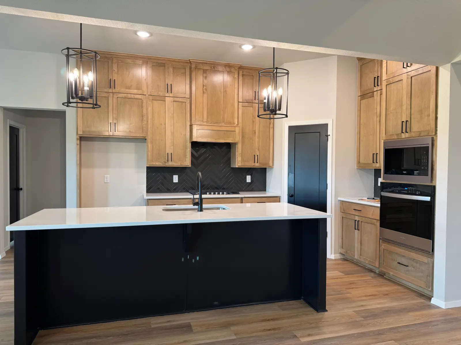 Legacy Living Tulsa rental house kitchen with clean lines and open floor plan